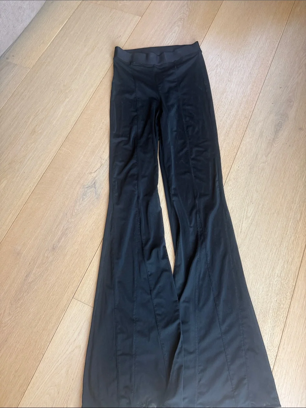 Alo Mesh flared leggings